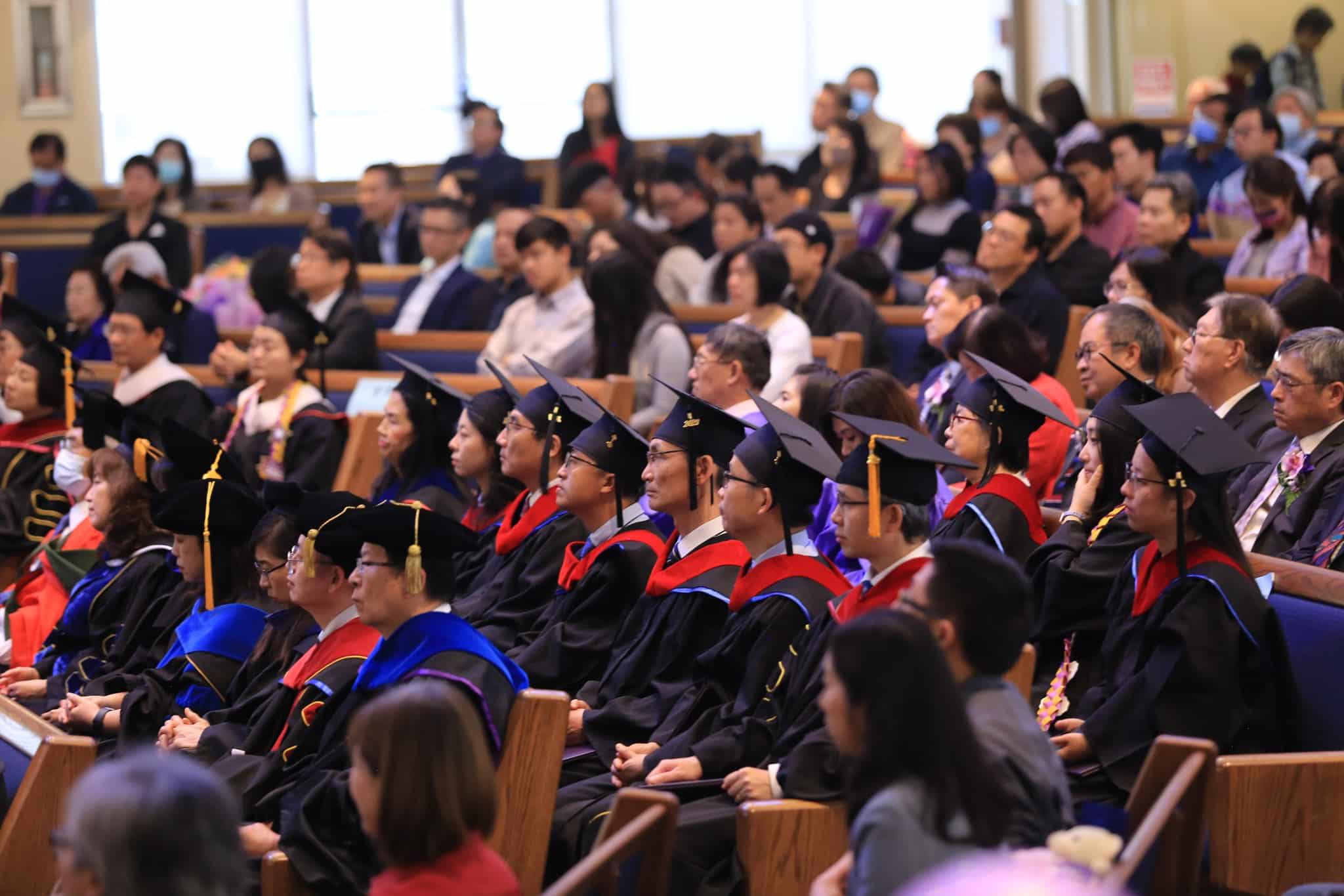 Commencement ceremony at Logos Evangelical Seminary